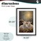 Stupell Industries Festive Lambs in Stable Framed Print Under Glass, design by Petal Prints Design
